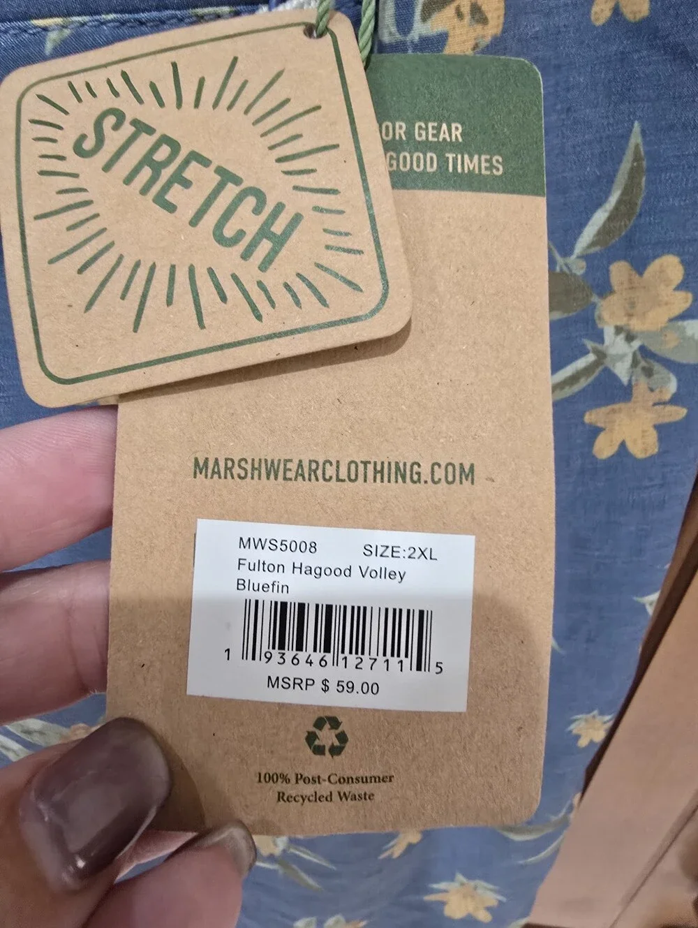 Marsh Wear lightweight blue
